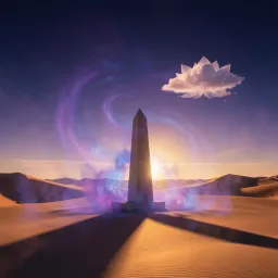 Desert Moon in My Phone