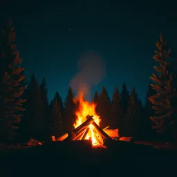 Bonfire and backroads