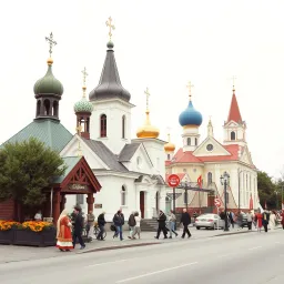 The Church Parade (Satire of Denomination)