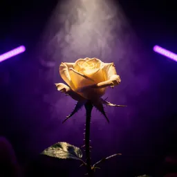 Blue Thorn Rose