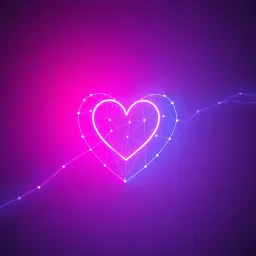 Human algorithm data points of the heart