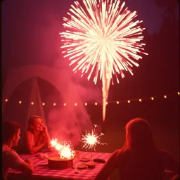 Fireworks in the Sky