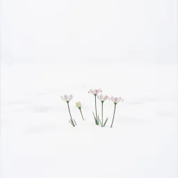 Snow in spring 4