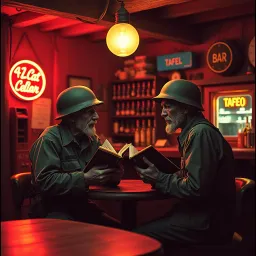 Brothers at the Legion Bar