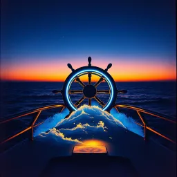 Sails up