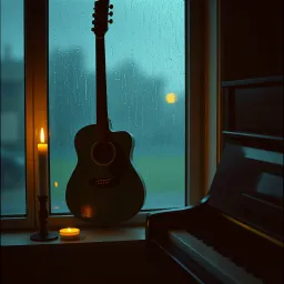 Zwischen Kerzen und Regen