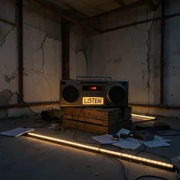 Listen between it