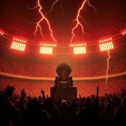 Lightning Made of Fire