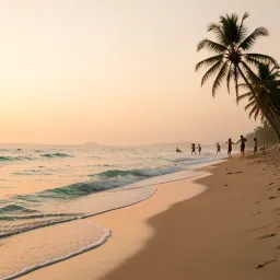 En La Playa