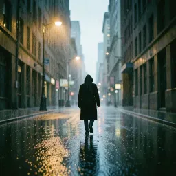 Rain On A One-Way Road