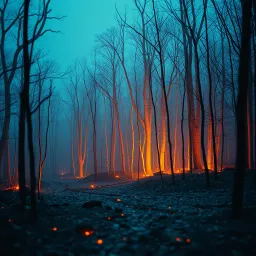 Ashes in the wind