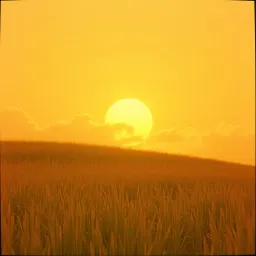 El sol está muy caliente