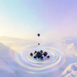 Rainbow of Black Diamonds