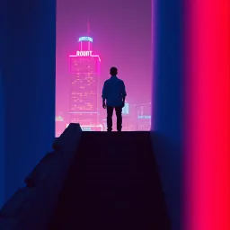 I stand here now