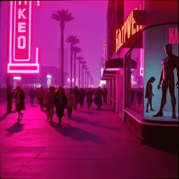 Neon to dust