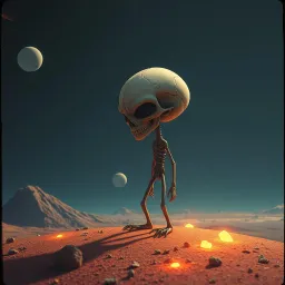 Cracked Skull, Unbreakable Will (Allen the Alien)