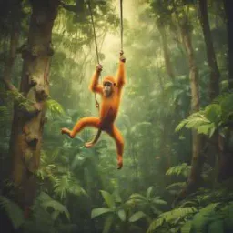 ORANGE MONKEY