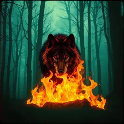 Flammenwolf