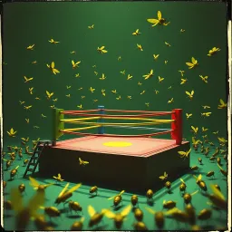 Que Show boxing match