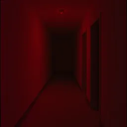 Blood on the floor