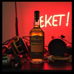 Tipsy from whiskey