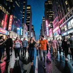 Running Through the Night