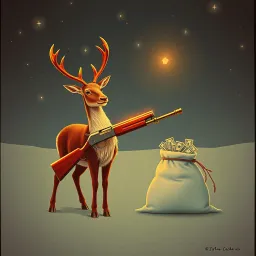 Rudolf the Red Nose Reindeer Robber