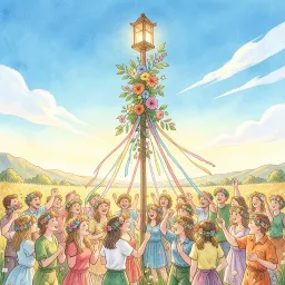 Midsommar i Vittangi