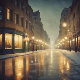 Snow ist falling