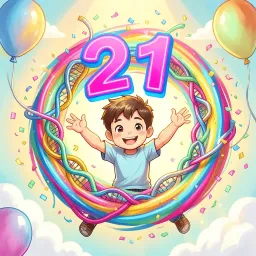 Extra love chromosome 21