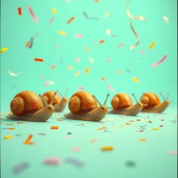 Schneckentanz beim Rosenmontag