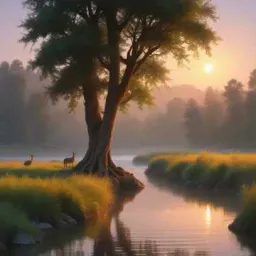 River’s ancient path