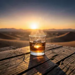 Drinks and Echoes of Her Goodbye