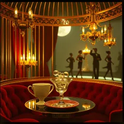 Midnight at the Gilded Cage