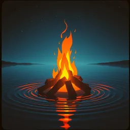 I the fire burning