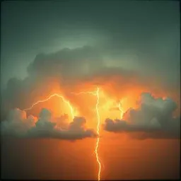Stahl Gewitter