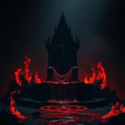 Darah disinggasana hitam