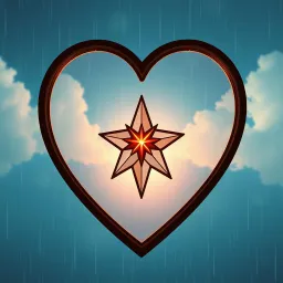 Brilhar com amor no coração