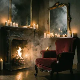 Velvet flames