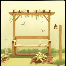 Morning in the Garden