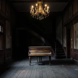 Echoes in a empty mansion