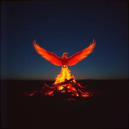 Ghost in the flame