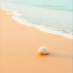 The beach