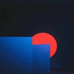 Army of Blue and Red in Darkness
