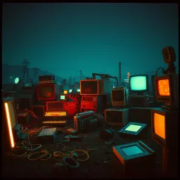 Neon Graveyard