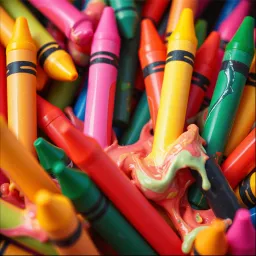 Ate the Crayon (Color Outside the Lines)