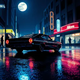Midnight Drift in the City