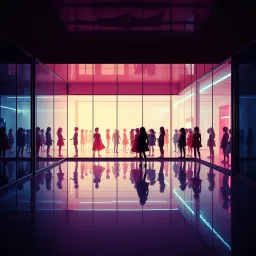 Behind The Glass