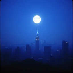 Blue night