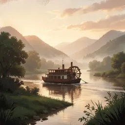 Old Paddle Wheeler